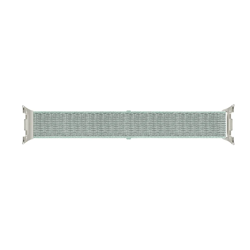 Samsung Galaxy Watch 9 - 44mm Nylonarmband (Hell Cyan)