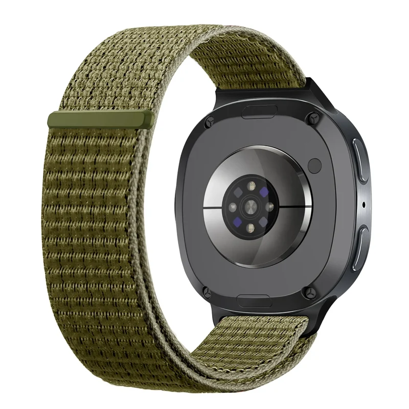 Samsung Galaxy Watch 9 - 44mm Nylonarmband (Olivgrün)