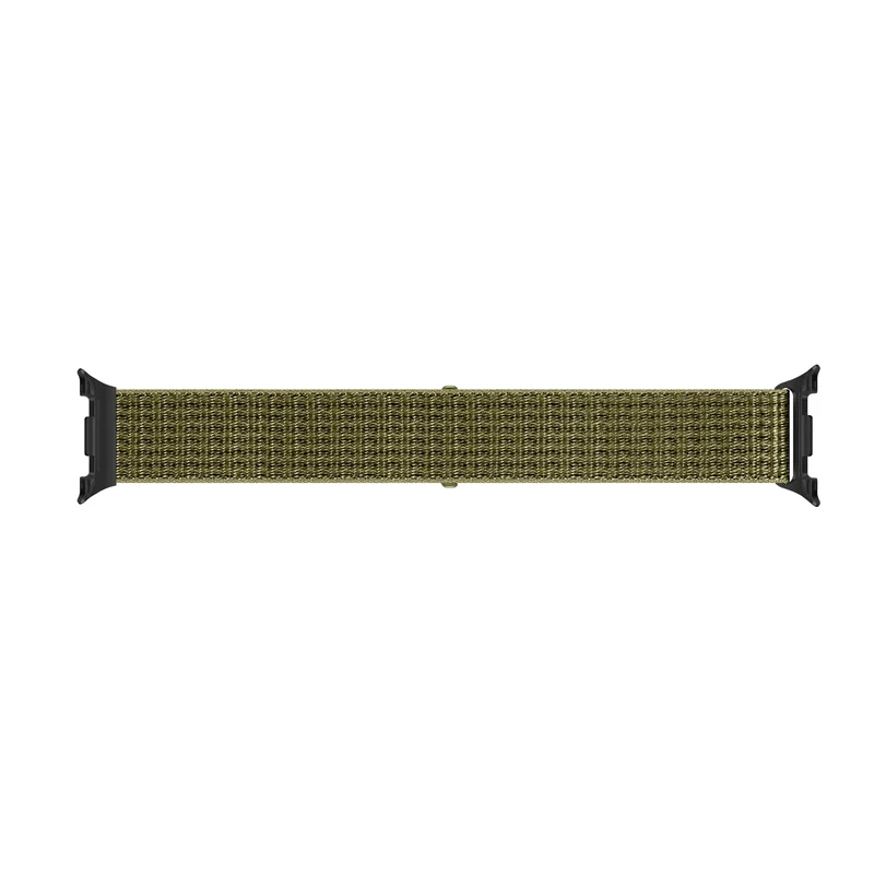 Samsung Galaxy Watch 9 - 44mm Nylonarmband (Olivgrün)