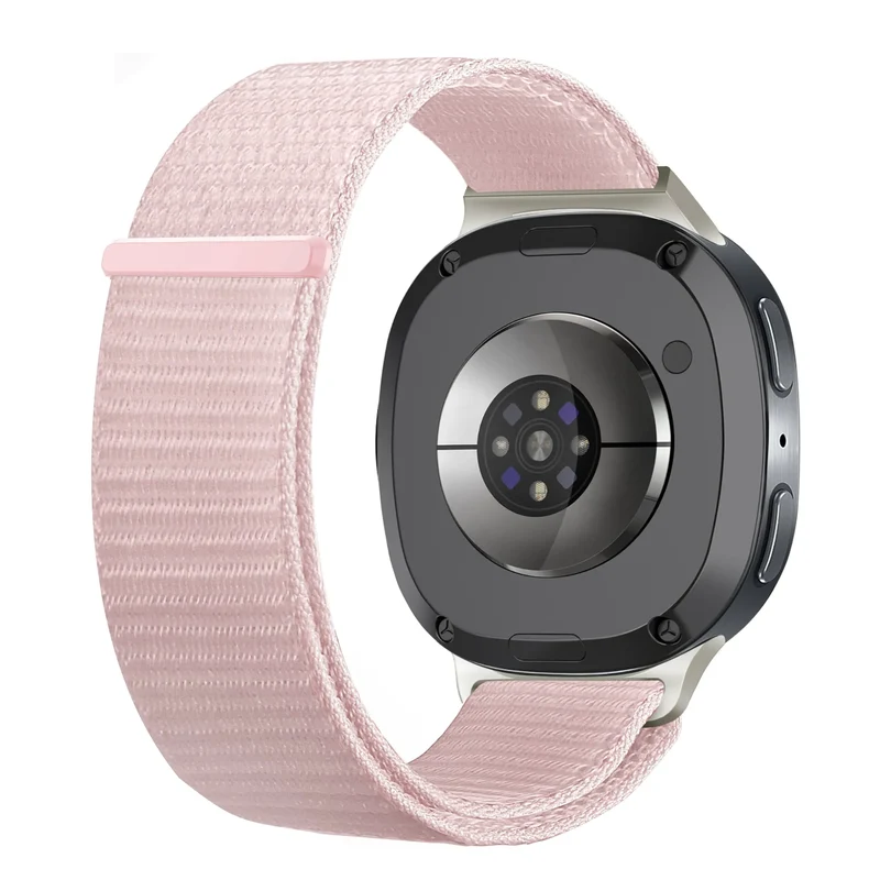 Samsung Galaxy Watch 9 - 44mm Nylonarmband (Hellrosa)
