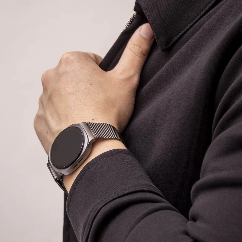 Samsung Galaxy Watch 9 - 40mm Milanese Armband (Space Grau)