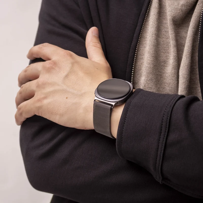 Samsung Galaxy Watch 9 - 40mm Milanese Armband (Space Grau)