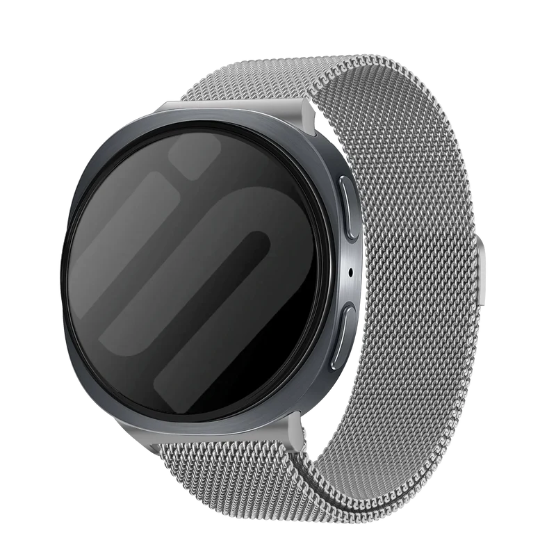 Samsung Galaxy Watch 9 - 44mm Milanese Armband (Silber)