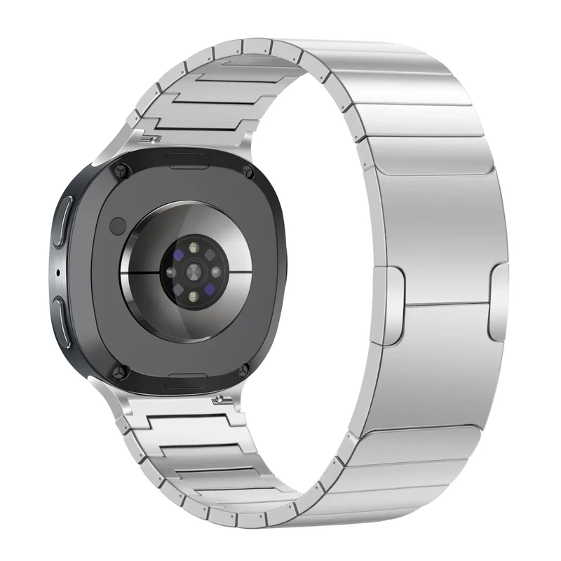 Bandz Samsung Galaxy Watch 9 - 44mm Titanarmband 'One Bead' (Silber)