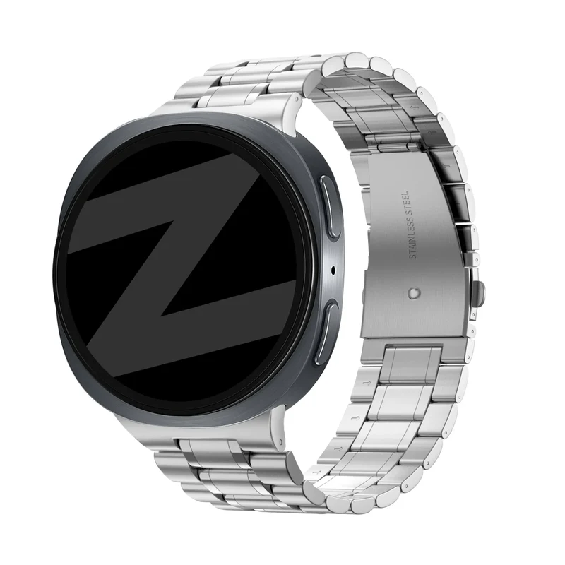 Bandz Samsung Galaxy Watch 9 - 40mm Stahlarmband 'Deluxe' (Silber)