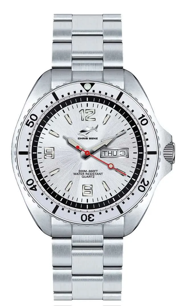 Chris Benz One CBO-SI-MB-SI Herrenuhr • 200m wasserdicht • Saphirglas