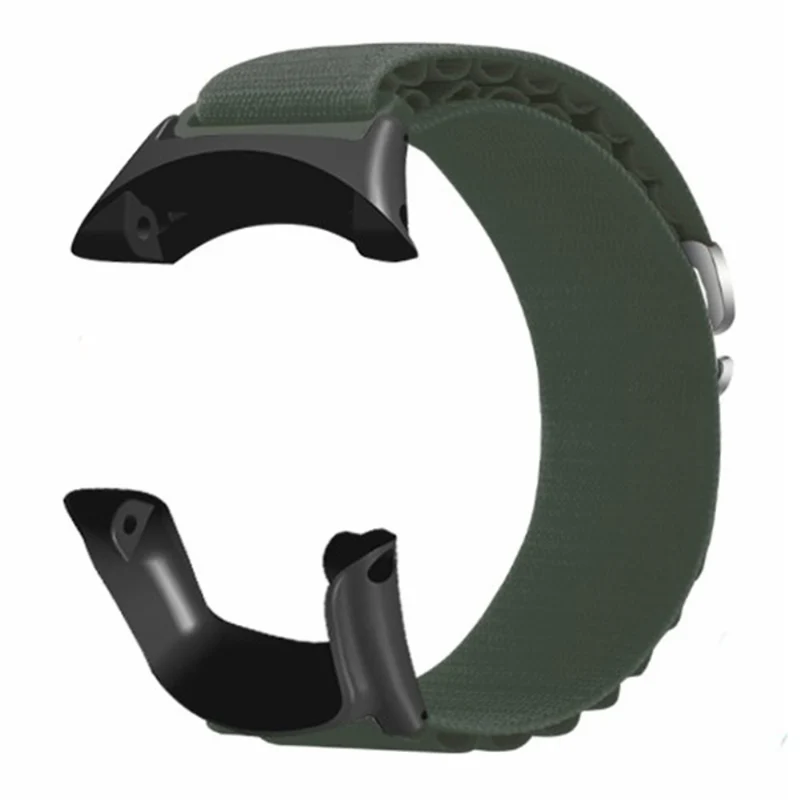 Suunto Ambit3 / Ambit3 Peak Loop Nylon Bands Sport Nylon Replacement Strap - White+Orange