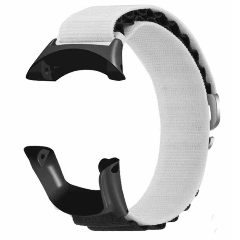 Suunto Ambit3 / Ambit3 Peak Loop Nylon Bands Sport Nylon Replacement Strap - White+Orange
