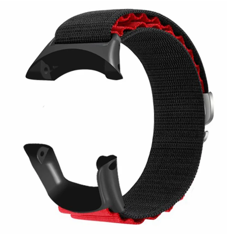 Suunto Ambit3 / Ambit3 Peak Loop Nylon Bands Sport Nylon Replacement Strap - White+Orange