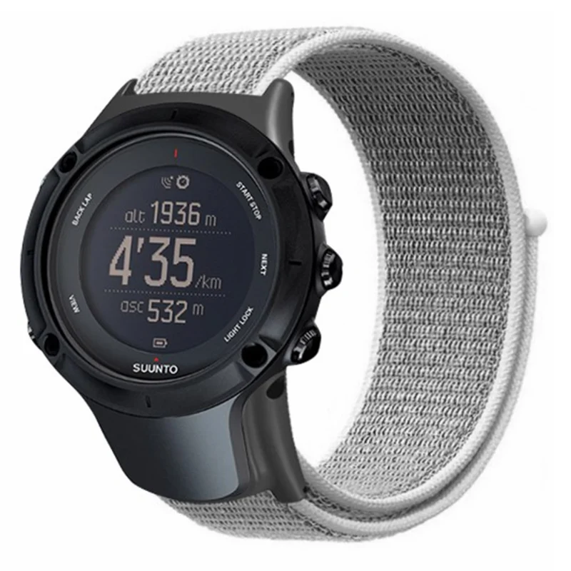Suunto Ambit3 / Ambit3 Peak Watch Band Nylon Sport Loop Watch Strap