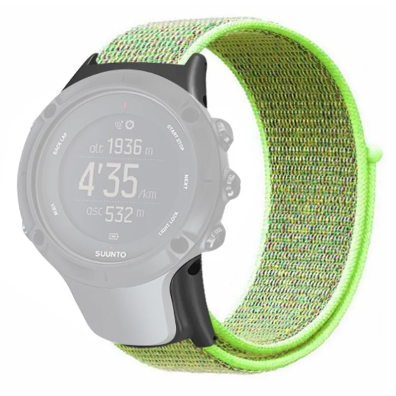 Suunto Ambit3 / Ambit3 Peak Watch Band Nylon Sport Loop Watch Strap