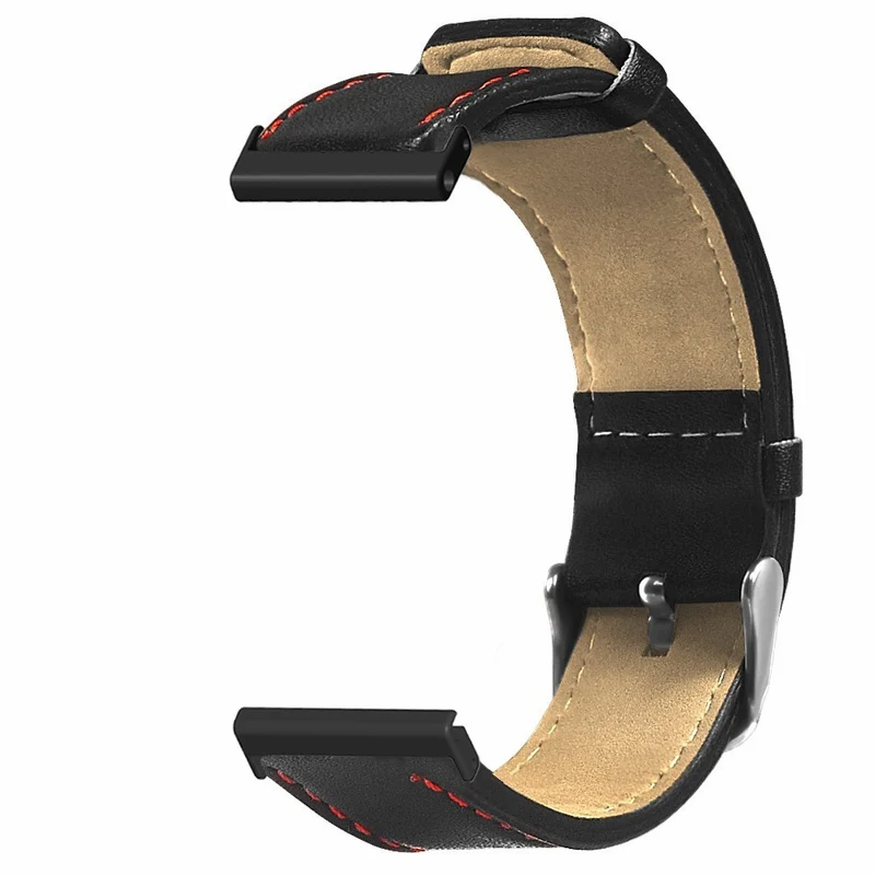 Suunto Spartan Sport Wrist HR Baro / Suunto 7 Watch Strap 24mm Genuine Cow Leather Bands