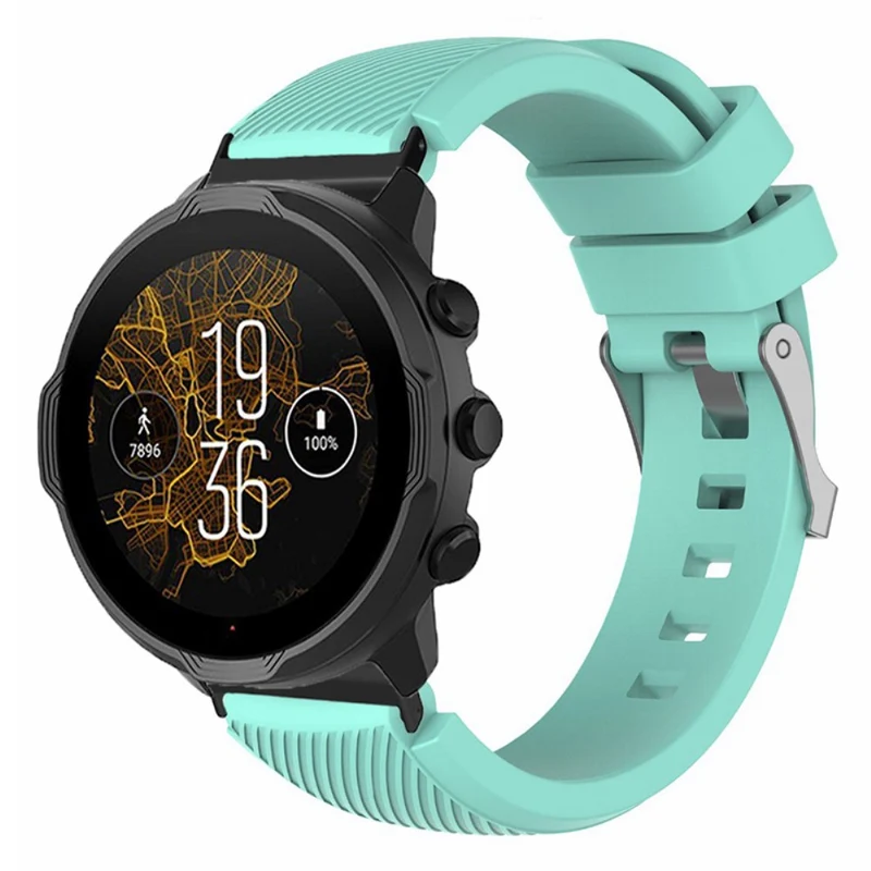 Suunto Spartan Sport Wrist HR Baro / Suunto 7 Watch Strap 24mm Twill Texture Flexible Band