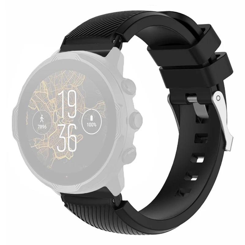 Suunto Spartan Sport Wrist HR Baro / Suunto 7 Watch Strap 24mm Twill Texture Flexible Band
