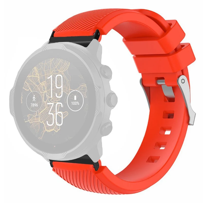 Suunto Spartan Sport Wrist HR Baro / Suunto 7 Watch Strap 24mm Twill Texture Flexible Band