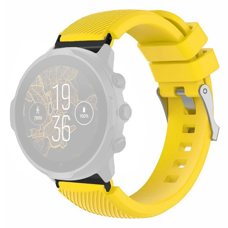 Suunto Spartan Sport Wrist HR Baro / Suunto 7 Watch Strap 24mm Twill Texture Flexible Band