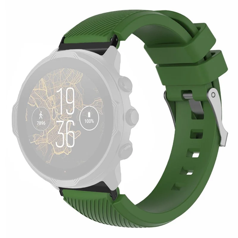 Suunto Spartan Sport Wrist HR Baro / Suunto 7 Watch Strap 24mm Twill Texture Flexible Band