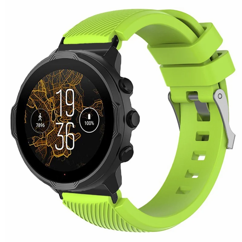 Suunto Spartan Sport Wrist HR Baro / Suunto 7 Watch Strap 24mm Twill Texture Flexible Band