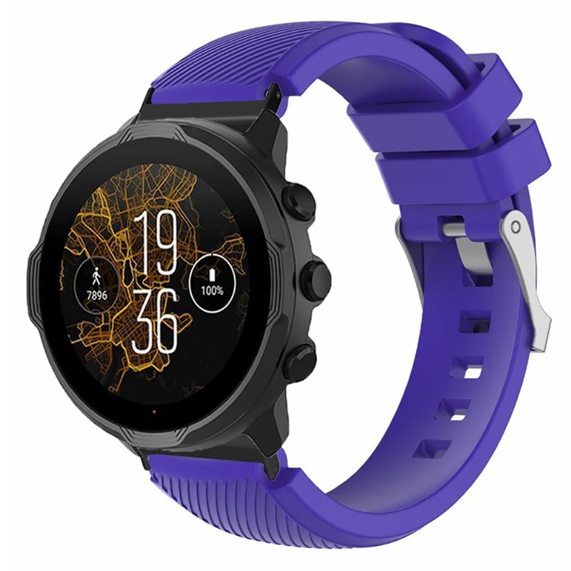 Suunto Spartan Sport Wrist HR Baro / Suunto 7 Watch Strap 24mm Twill Texture Flexible Band