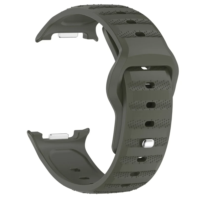 Samsung Galaxy Watch 9 - 40mm Outdoor Silikonarmband (Dunkelgrün)