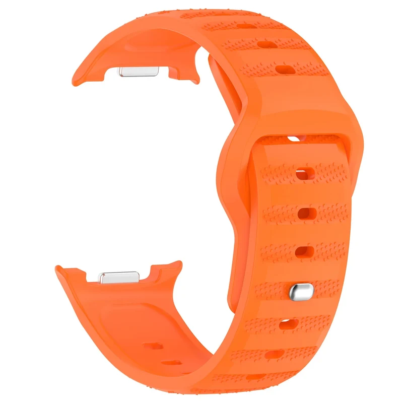 Samsung Galaxy Watch 9 - 44mm Outdoor Silikonarmband (Orange)
