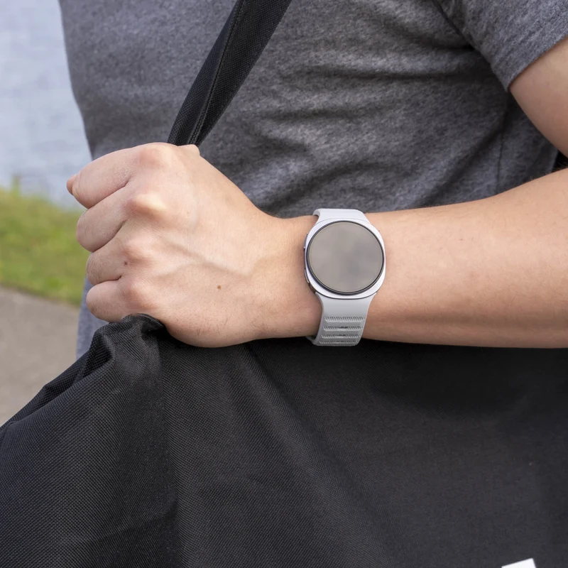 Samsung Galaxy Watch 9 - 44mm Outdoor Silikonarmband (Grau)