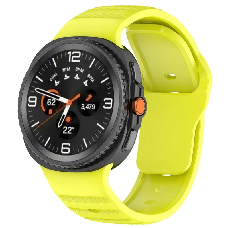 Samsung Galaxy Watch 9 - 40mm Outdoor Silikonarmband (Limette)