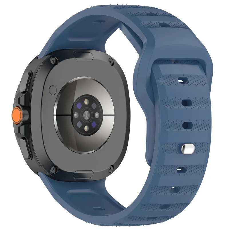 Samsung Galaxy Watch 9 - 40mm Outdoor Silikonarmband (Graublau)