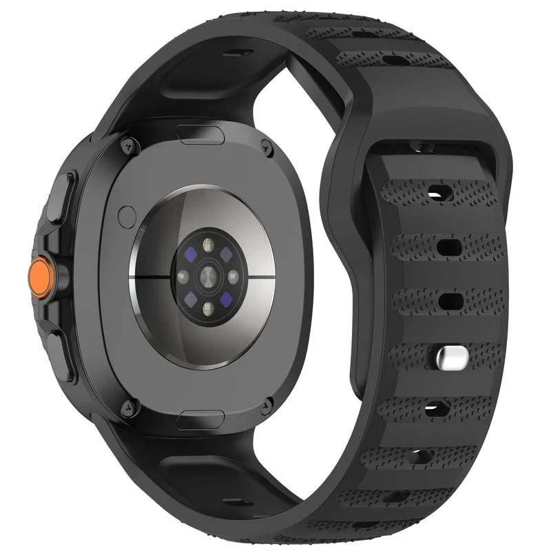 Samsung Galaxy Watch 9 - 40mm Outdoor Silikonarmband (Schwarz)