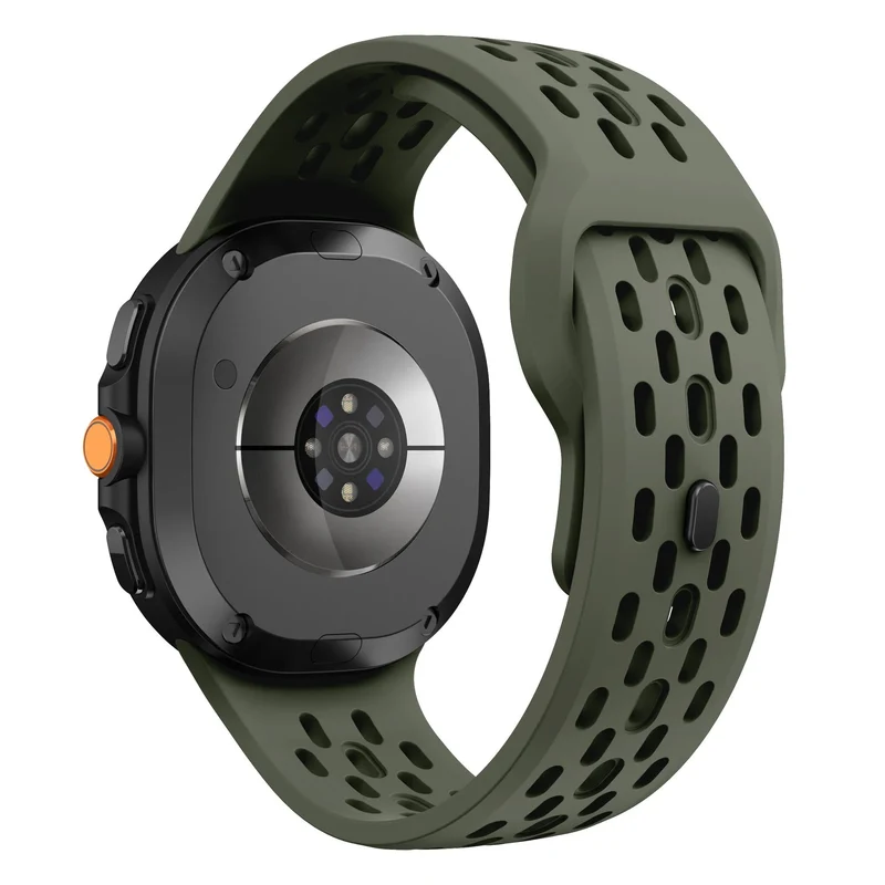 Samsung Galaxy Watch 9 - 40mm Air Silikonarmband (Armeegrün)