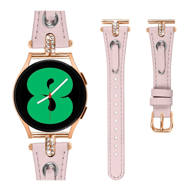 Samsung Galaxy Watch 5 Pro / Watch 5 / Watch4 / Watch4 Classic Genuine Cow Leather Strap