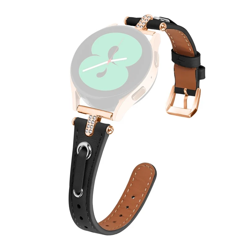 Samsung Galaxy Watch 5 Pro / Watch 5 / Watch4 / Watch4 Classic Genuine Cow Leather Strap