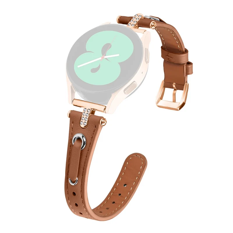 Samsung Galaxy Watch 5 Pro / Watch 5 / Watch4 / Watch4 Classic Genuine Cow Leather Strap