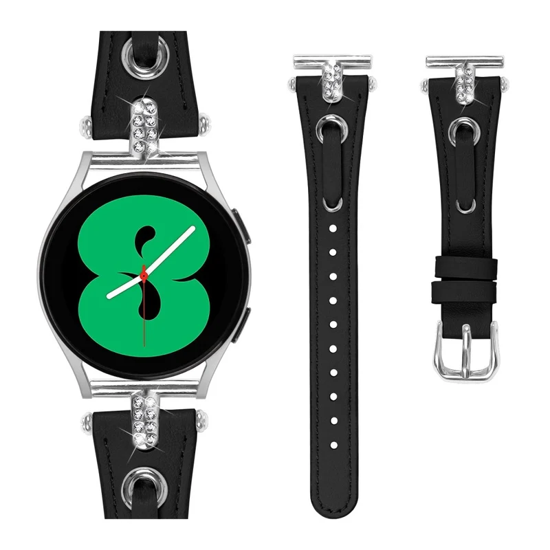 Samsung Galaxy Watch 5 Pro / Watch 5 / Watch4 / Watch4 Classic Genuine Cow Leather Watch Strap