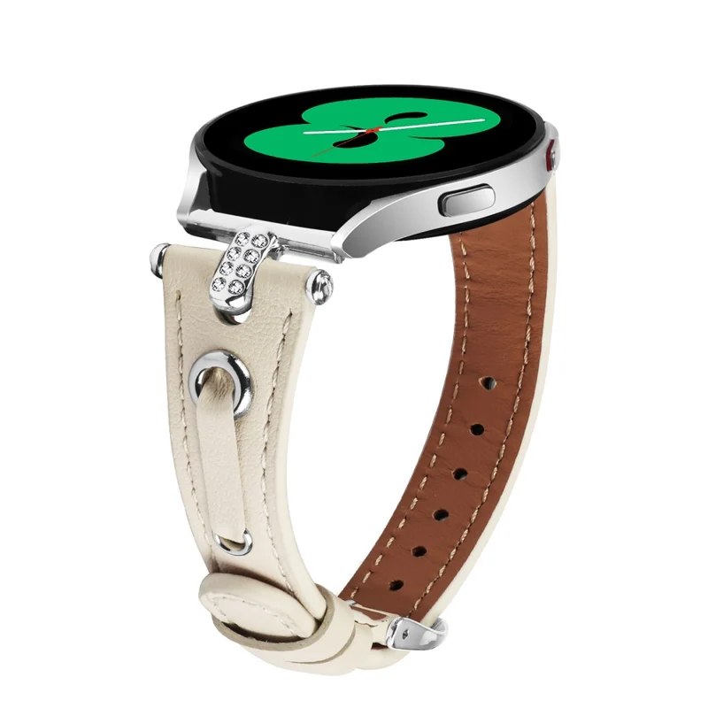 Samsung Galaxy Watch 5 Pro / Watch 5 / Watch4 / Watch4 Classic Genuine Cow Leather Watch Strap
