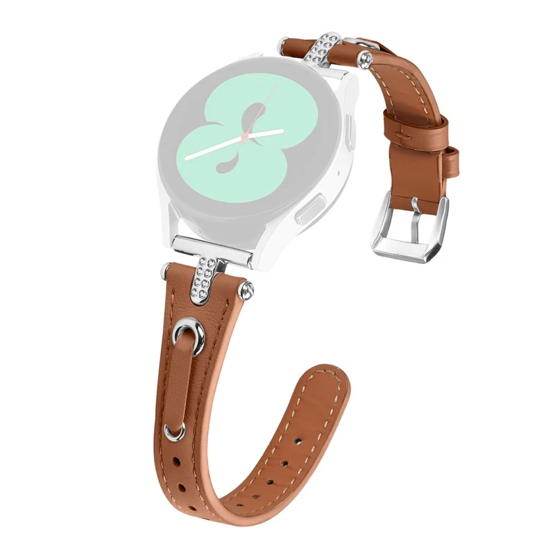 Samsung Galaxy Watch 5 Pro / Watch 5 / Watch4 / Watch4 Classic Genuine Cow Leather Watch Strap