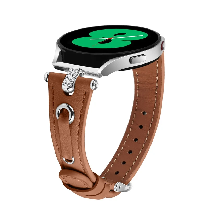 Samsung Galaxy Watch 5 Pro / Watch 5 / Watch4 / Watch4 Classic Genuine Cow Leather Watch Strap
