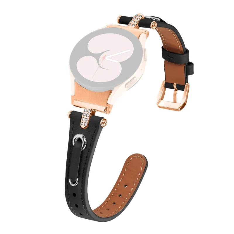 Samsung Galaxy Watch4 / Watch5 - Genuine Cow Leather Watchband