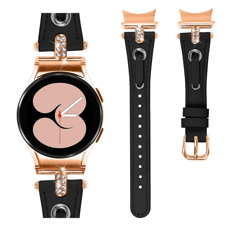Samsung Galaxy Watch4 / Watch5 - Genuine Cow Leather Watchband
