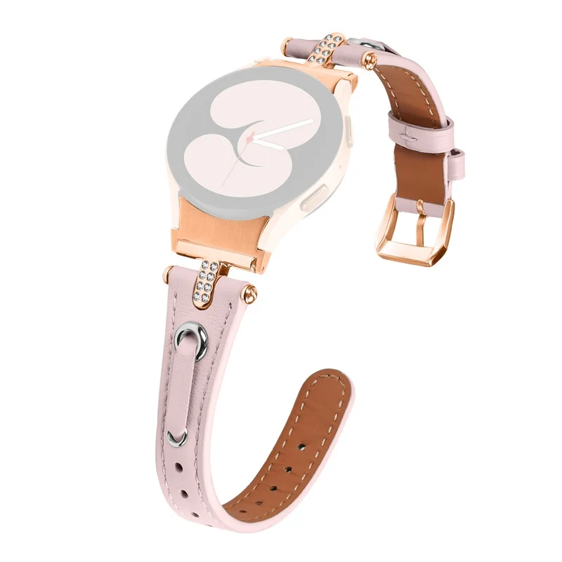 Samsung Galaxy Watch4 / Watch5 - Genuine Cow Leather Watchband