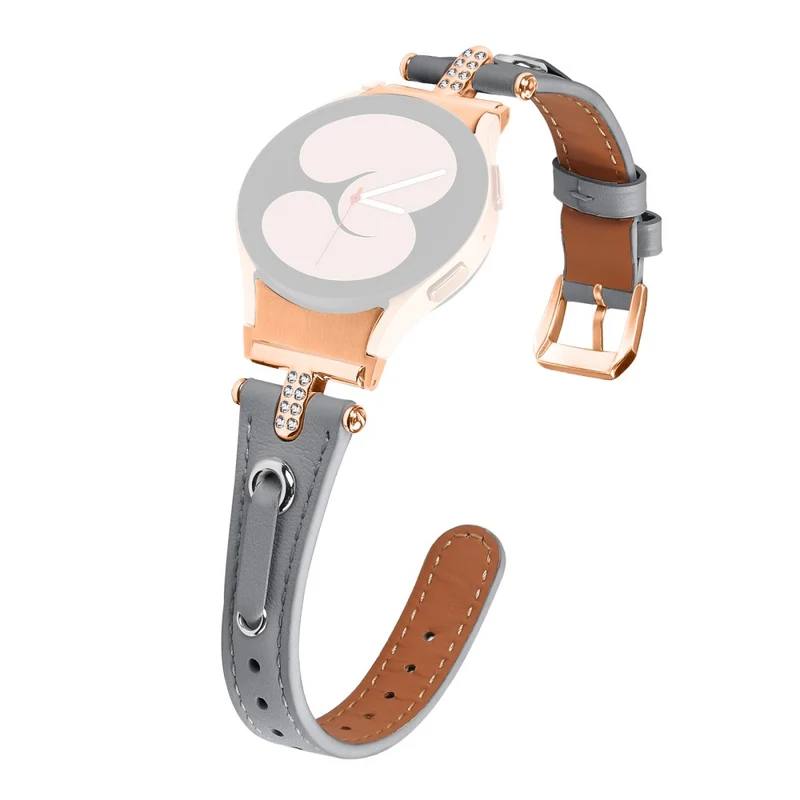 Samsung Galaxy Watch4 / Watch5 - Genuine Cow Leather Watchband