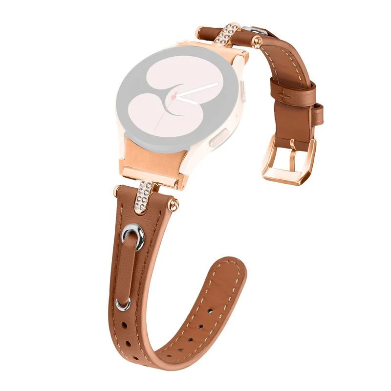 Samsung Galaxy Watch4 / Watch5 - Genuine Cow Leather Watchband
