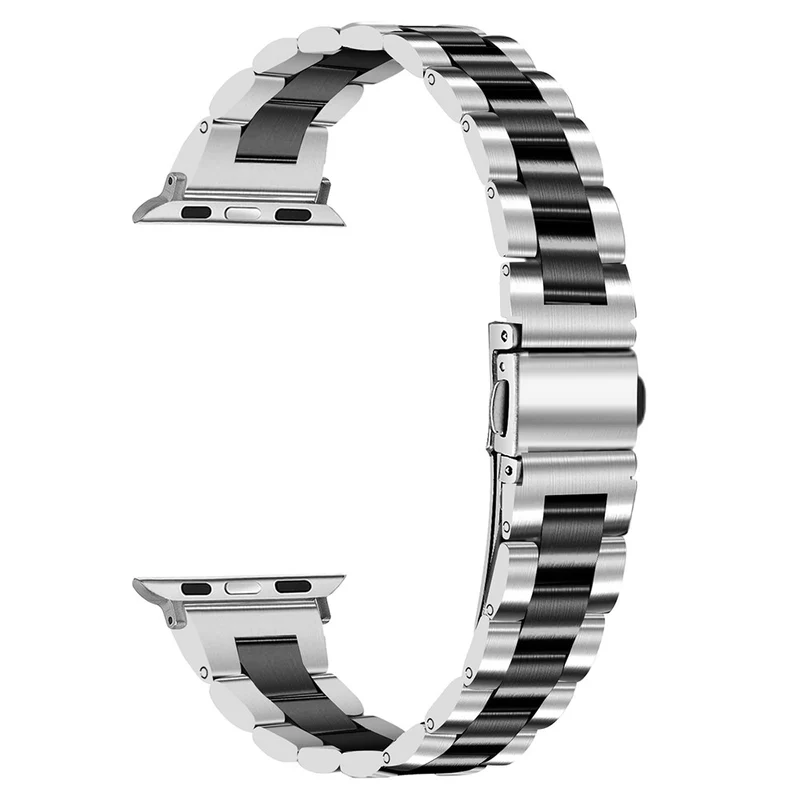 Samsung Galaxy Watch5 / Watch4 316L Stainless Steel 3-Bead Watch Strap 20mm Replace Band