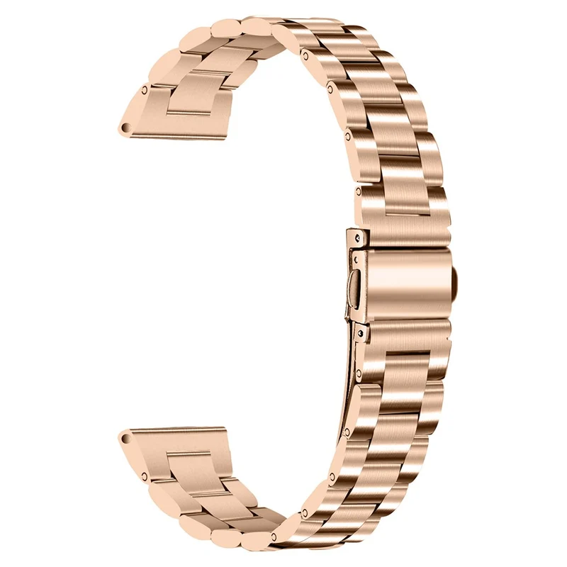 Samsung Galaxy Watch5 / Watch4 316L Stainless Steel 3-Bead Watch Strap 20mm Replace Band