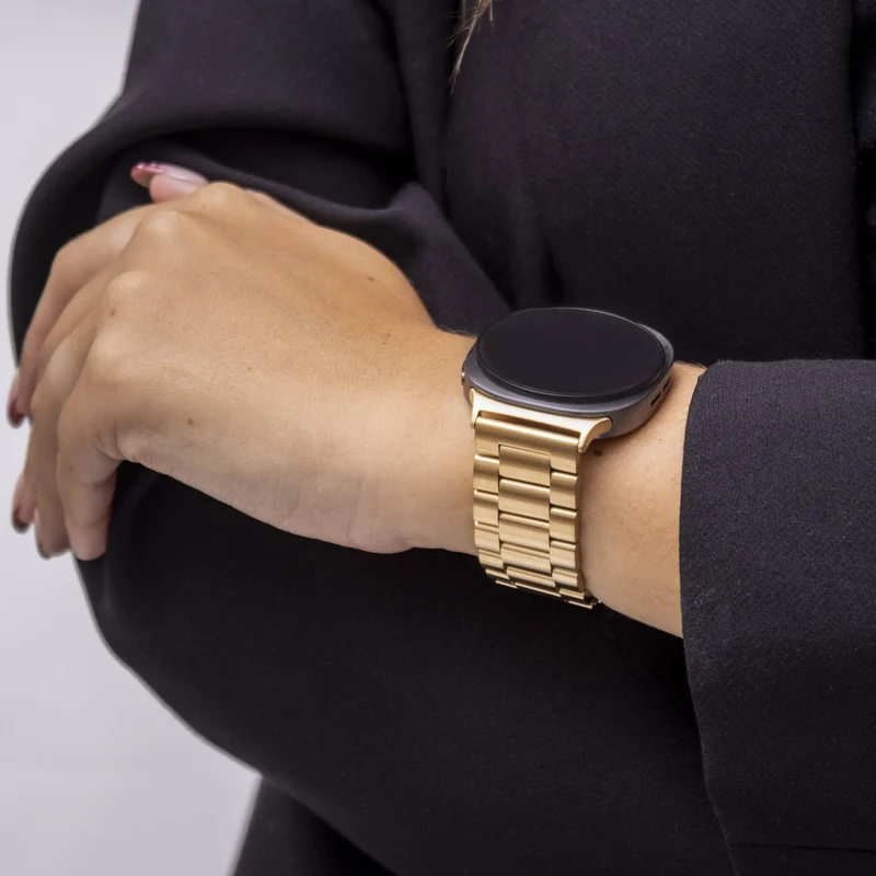 Bandz Samsung Galaxy Watch 9 - 40mm Stahlarmband 'Classic' (Gold)