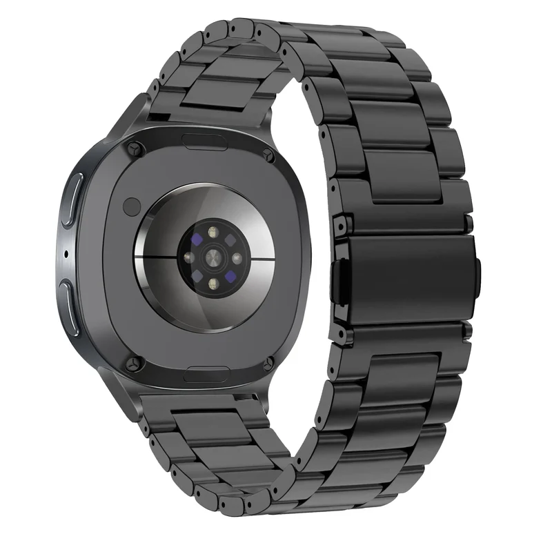 Bandz Samsung Galaxy Watch 9 - 44mm Stahlarmband 'Classic' (Schwarz)