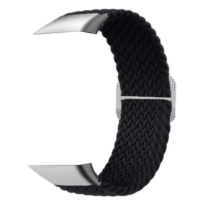 Braided Elastic Fabric Watch Band for OPPO Watch Free