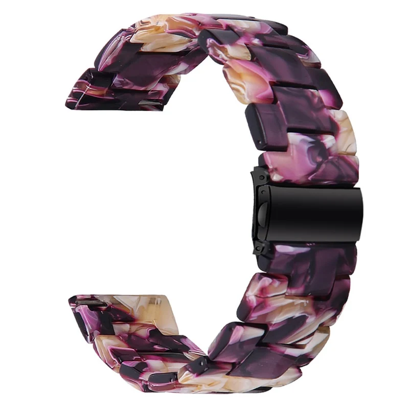 Misfit Vapor Resin Watch Strap Replacement Waterproof Watch Band - Chocolate