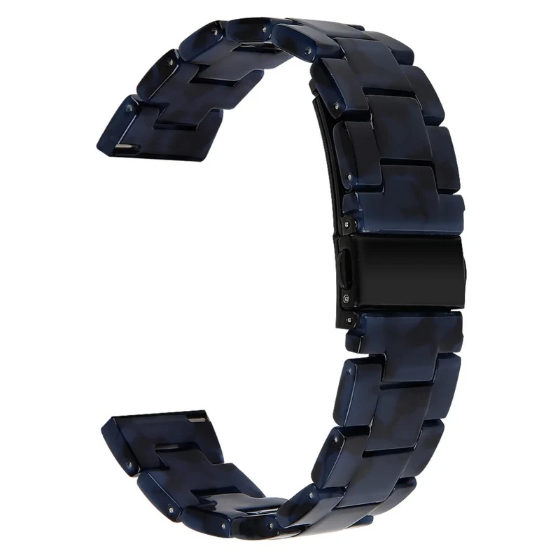 Misfit Vapor Resin Watch Strap Replacement Waterproof Watch Band - Chocolate