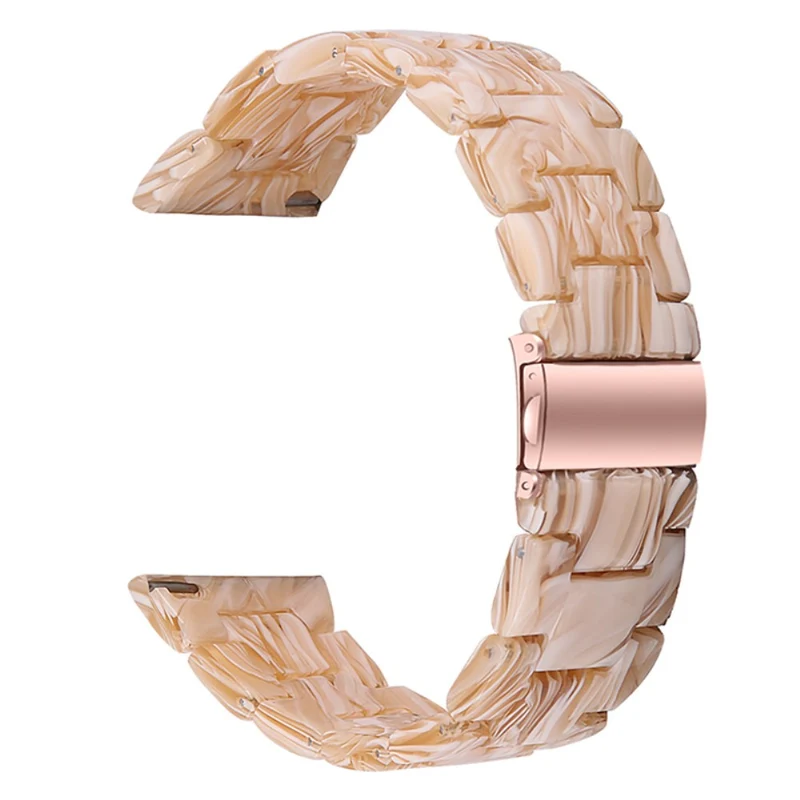 Misfit Vapor Resin Watch Strap Replacement Waterproof Watch Band - Chocolate